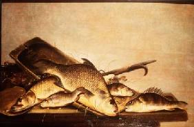 A Still Life of Perch and Pike