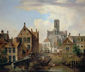 View of St. Bavo Cathedral c.1831