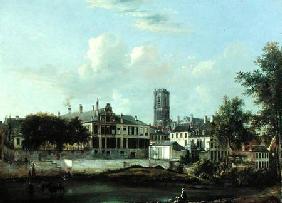 View of the Schelde and the Sint Baafskathedraal, Ghent 1819