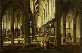 Das Innere der Antwerpener Kathedrale