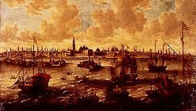 Ansicht von Venedig von Pieter van de Velde