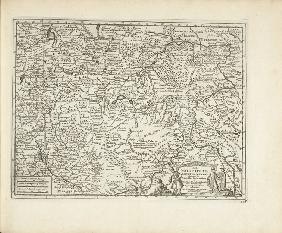 Karte von Moskowien 1726