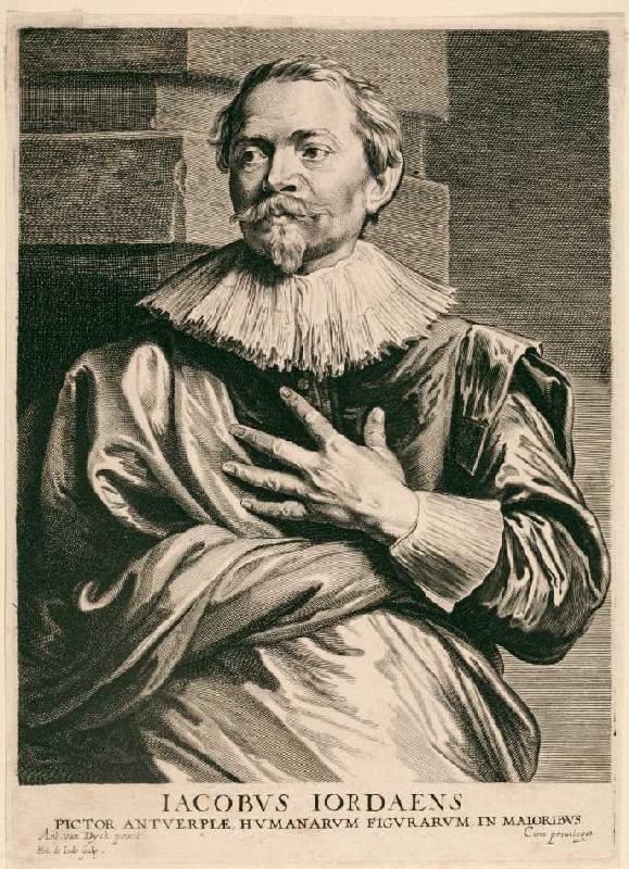 Jacob Jordaens von Pieter de Jode II.