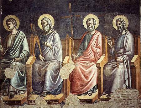 Apostles, detail from the Last Judgement von Pietro Cavallini
