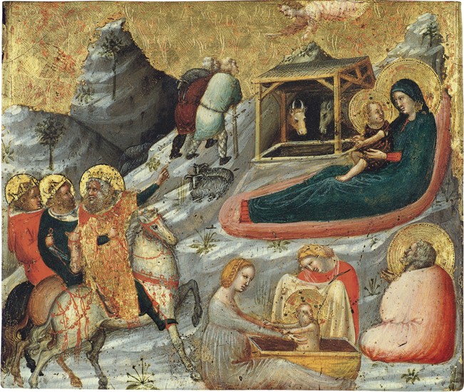 Weihnachten und andere Episoden aus der Kindheit Christi von Pietro da Rimini