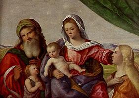 Madonna mit dem Kind, dem Johannesknaben und den hll.Katharina und Zacharias.
