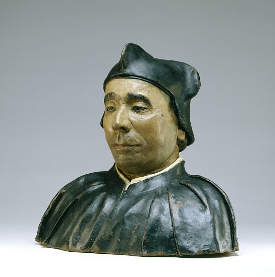 Bust of a Scholar or a Prelate von Pietro Torrigiano
