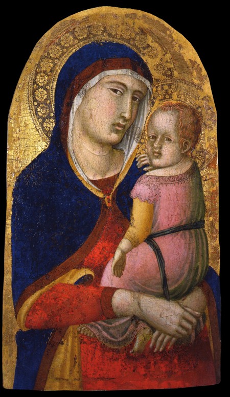 Madonna und Kind von Pietro Lorenzetti