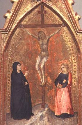 The Crucifixion with the Virgin Mary and John the Theologian c.1330