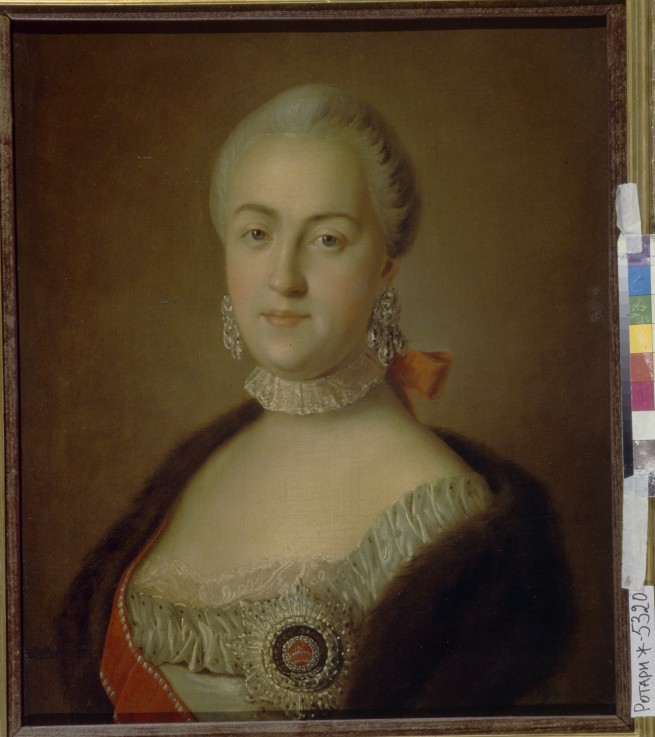 Porträt der Großfürstin Jekaterina Alexejewna von Pietro Antonio Rotari