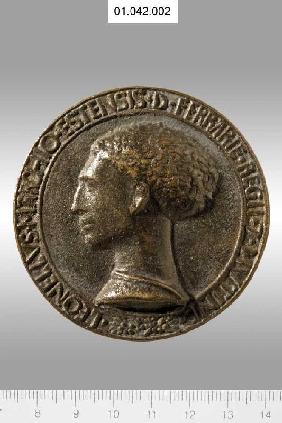 Medaille auf Markgraf Leonello d'Este 1441/43 (N