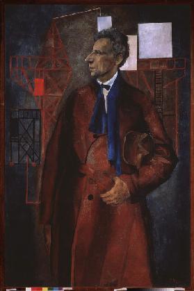 Porträt des Regisseurs Wsewolod Meyerhold (1874-1940) 1925