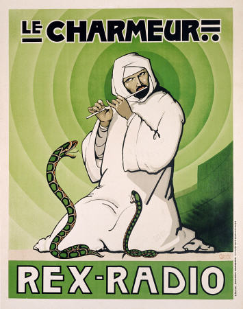Le Charmeur, Rex-Radio von Plakatkunst