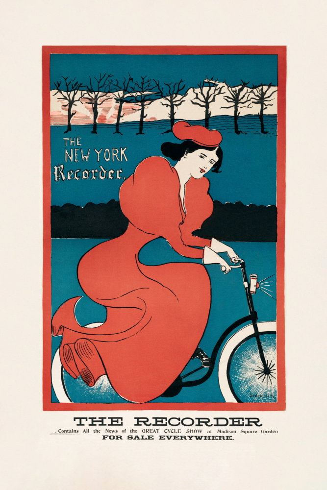The New York Recorder (1895) von GF Scotson Clark von Plakatkunst