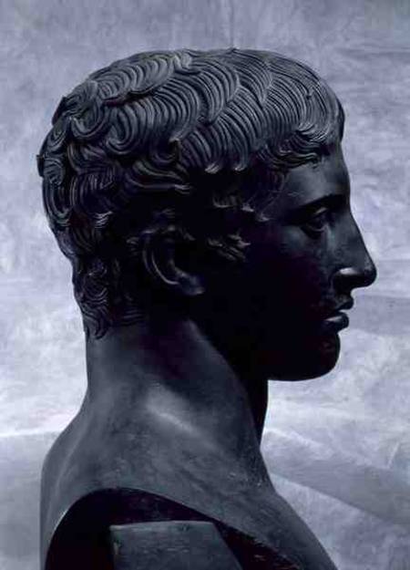 The Athenian Apollo, lateral view von Polykleitos