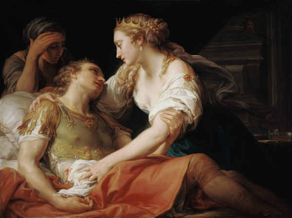 The Death of Marc Anthony von Pompeo Girolamo Batoni