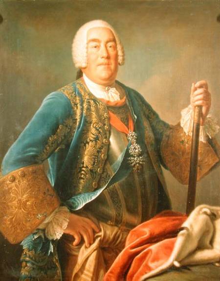 Portrait of Charles Eugene II (1728-93) Duke of Wurttemberg von Pompeo Girolamo Batoni