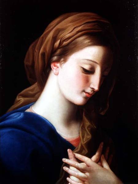 The Virgin Annunciate von Pompeo Girolamo Batoni