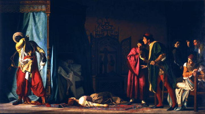 Death of Othello von Pompeo Molmenti