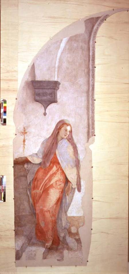 The Annunciation von Jacopo Pontormo, Carucci da