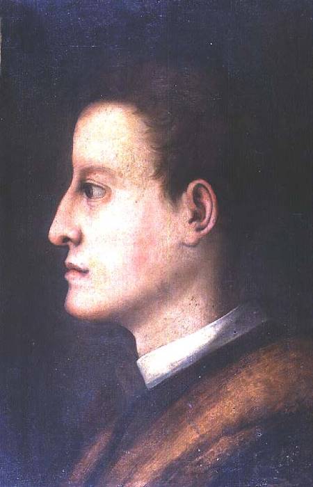 Cosimo de' Medici I (1519-74): as a young man von Jacopo Pontormo, Carucci da