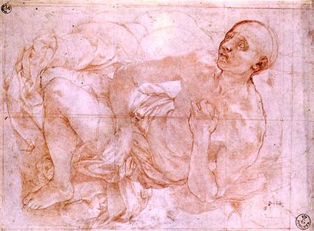 St. Jerome von Jacopo Pontormo, Carucci da