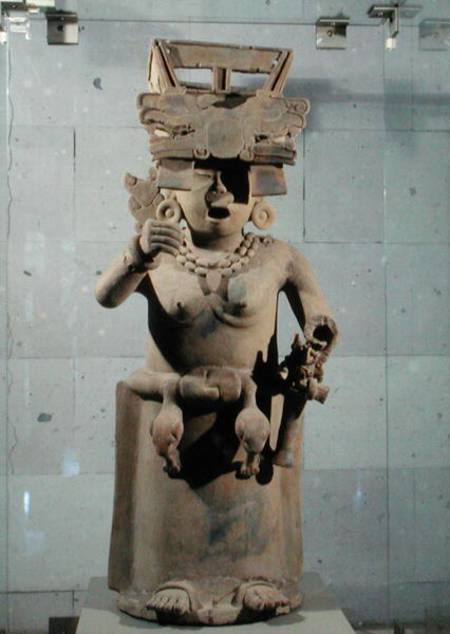 Totonac Statue from El Zapotal, Veracruz, Mexico von Pre-Columbian