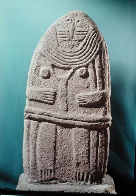 Menhir statue no.4, from Saint-Sernins-sur-Rance von Prehistoric