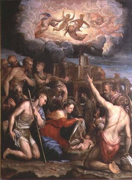 Adoration of the Shepherds von Prospero Fontana