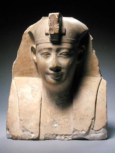 Head, early Ptolemaic Period (304-250 BC) von Ptolemaic Period Egyptian