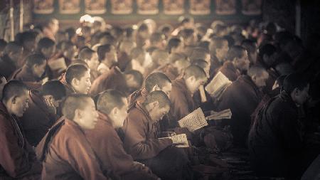 Buddhistischer Yaqing-Tempel 《圆满光明》