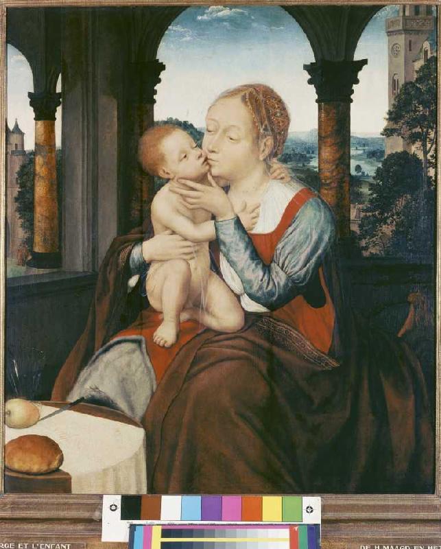 Maria mit dem Kinde von Quinten Massys