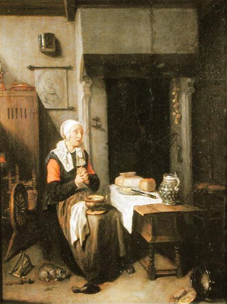 The Grace von Quiringh Gerritsz. van Brekelenkam