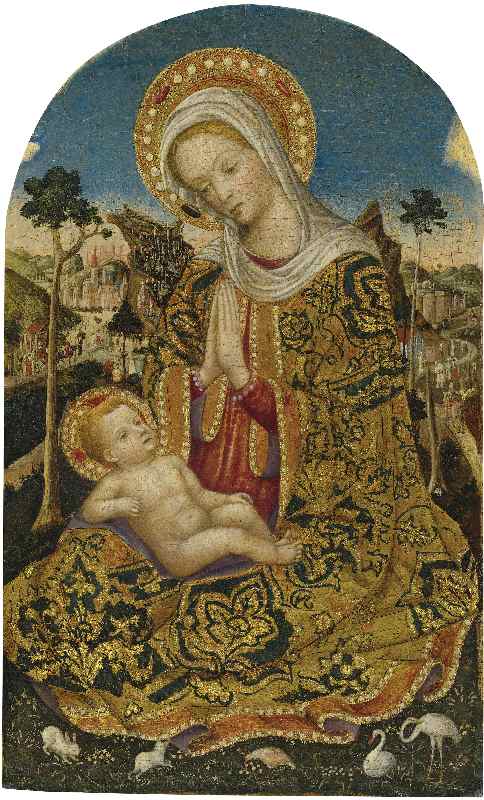 Madonna mit dem Kind von Quirizio di Giovanni da Murano