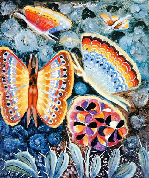 Wings, 1979 (oil on canvas)  von Radi  Nedelchev