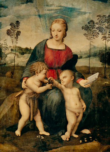 Madonna del Cardellino von Raffael - Raffaello Santi