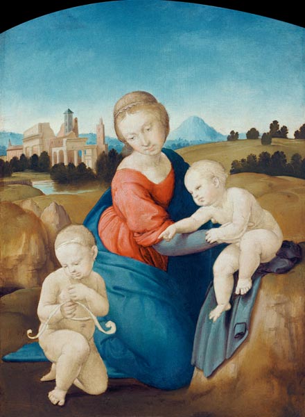 Raphael, Madonna Esterházy von Raffael - Raffaello Santi