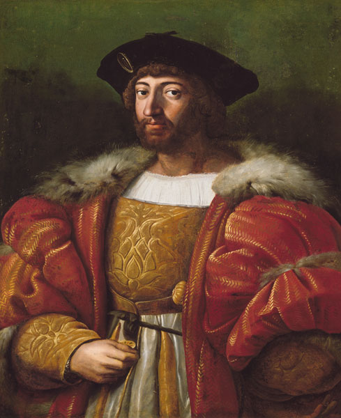 Bildnis des Lorenzo de` Medici von Raffael - Raffaello Santi