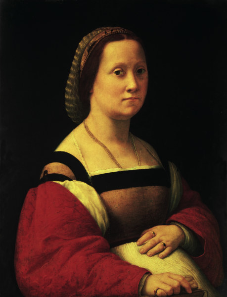 Raphael / Donna gravida / c.1505 von Raffael - Raffaello Santi