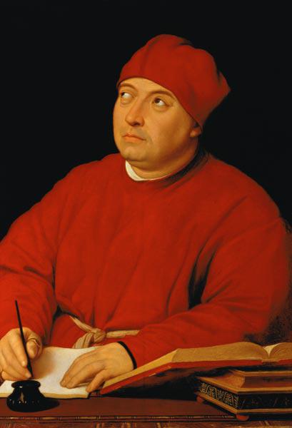 Porträt des Tommaso Inghirami um 1511