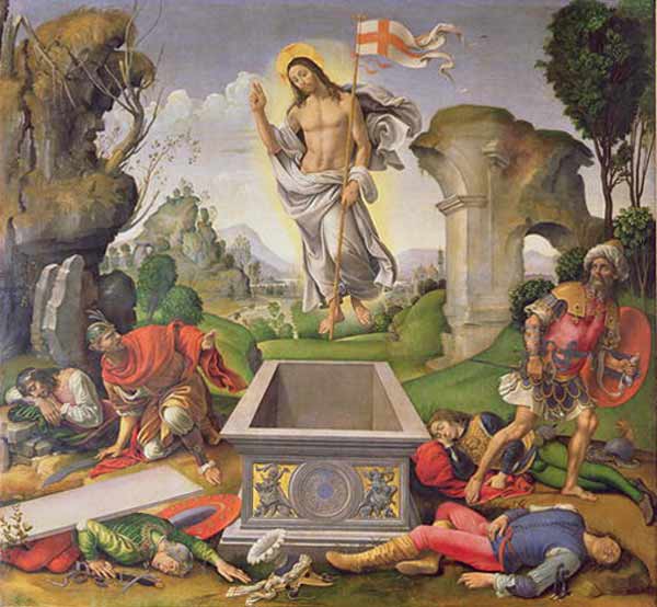 Die Auferstehung von ( Raffaellino del Garbo ) Capponi