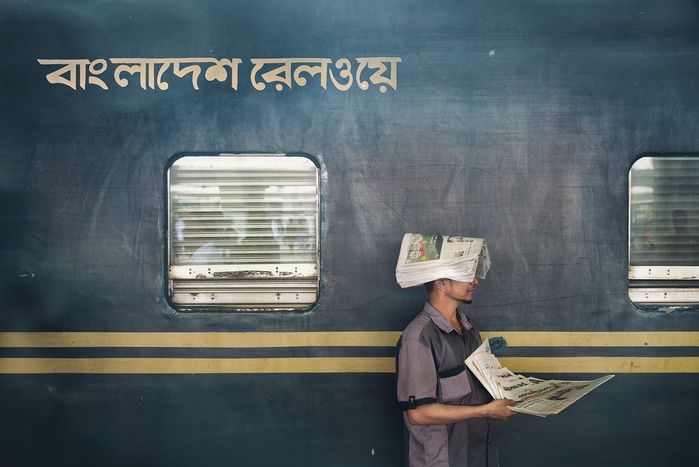 Ein Mann mit Neuigkeiten... von Rahat Amin Chowdhury