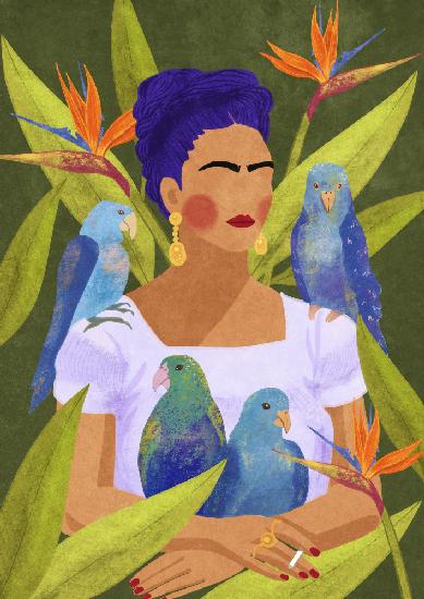 Frida und Vögel