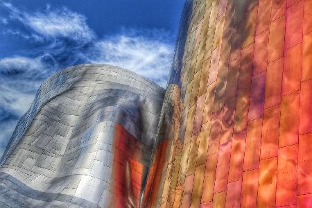 Gehry-Architektur,Seattle,Washington,USA