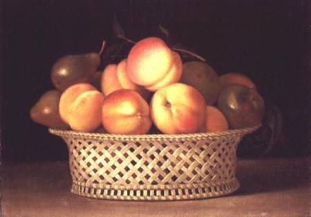 Bowl of Peaches von Raphaelle Peale