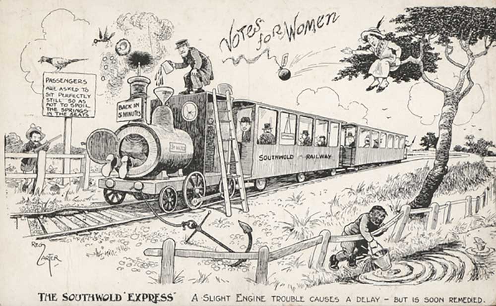 Der Southwold Express von Reg Carter