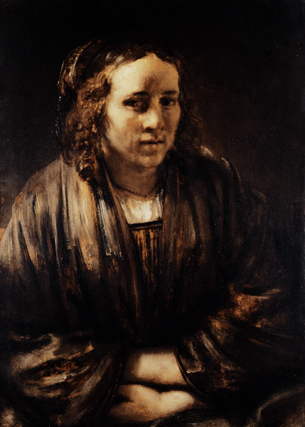 Bildnis der Hendrickje Stoffels. von Rembrandt van Rijn