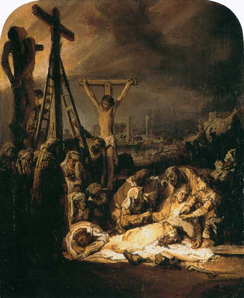 Kreuzabnahme II von Rembrandt van Rijn