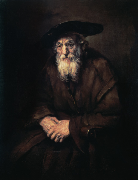 Bildnis eines alten Juden von Rembrandt van Rijn
