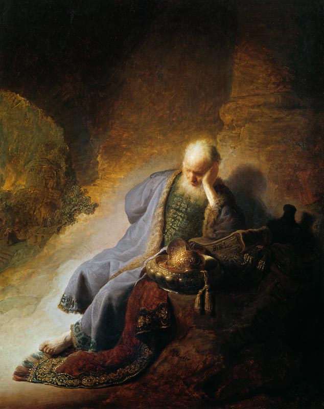 Jeremiah von Rembrandt van Rijn